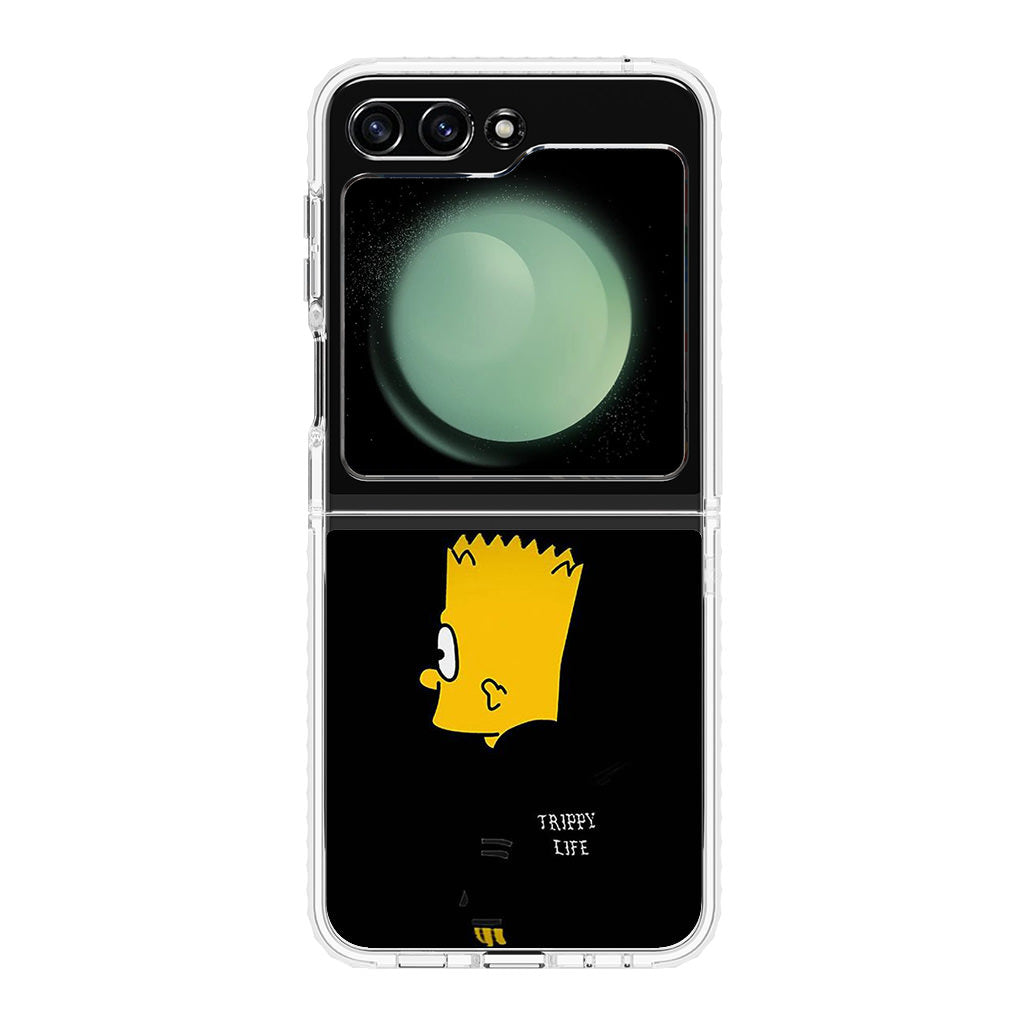 Bart Trippy Life Samsung Galaxy Z Flip 5 Case