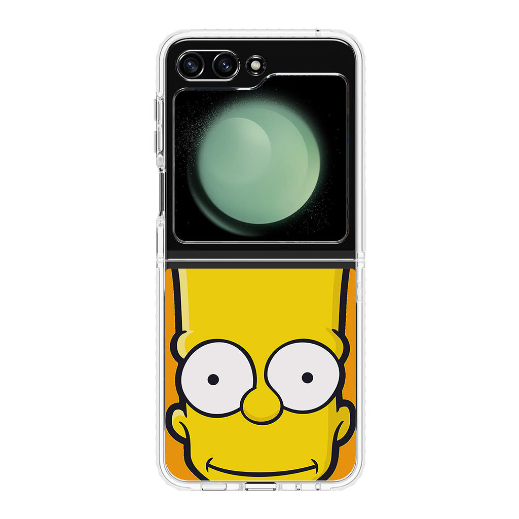 Bart Yellow Face Samsung Galaxy Z Flip 5 Case