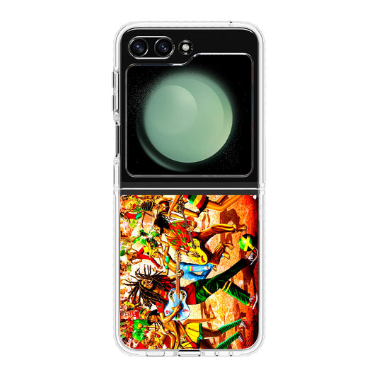 Bob Marley Reggae Samsung Galaxy Z Flip 5 Case