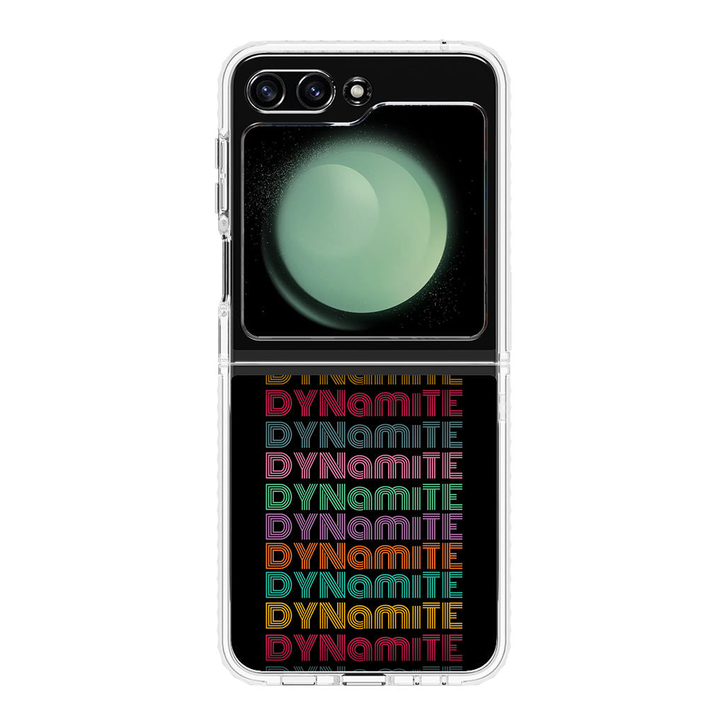 BTS Dynamite Samsung Galaxy Z Flip 5 Case