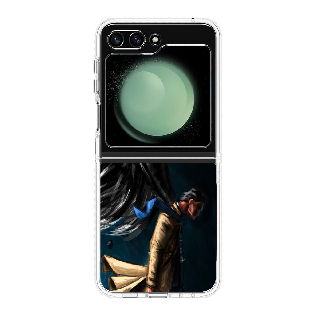 Castiel Supernatural Art Samsung Galaxy Z Flip 5 Case