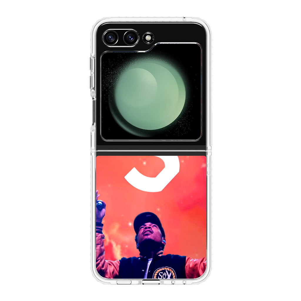 Chance The Rapper 3 Poster Samsung Galaxy Z Flip 5 Case