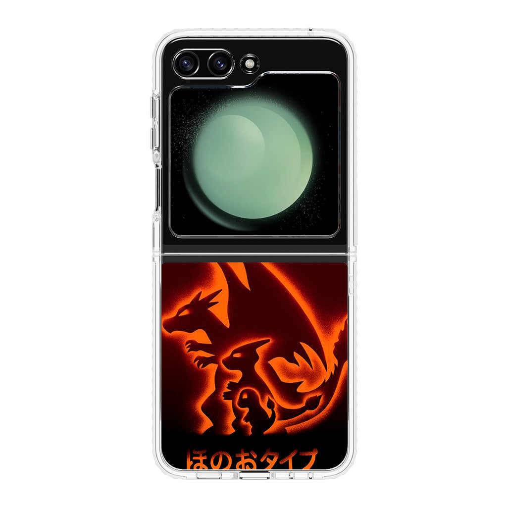 Charmander Charizard Samsung Galaxy Z Flip 5 Case