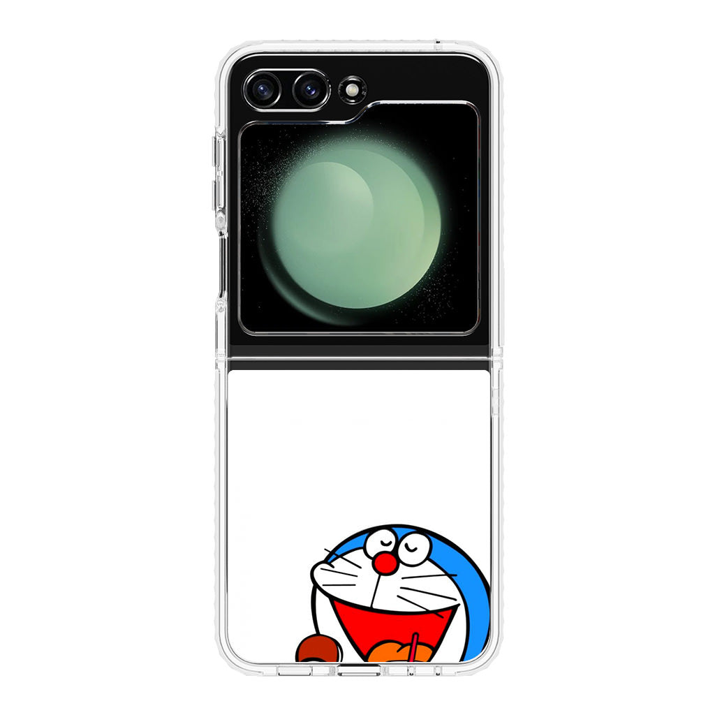 Doraemon Minimalism Samsung Galaxy Z Flip 5 Case