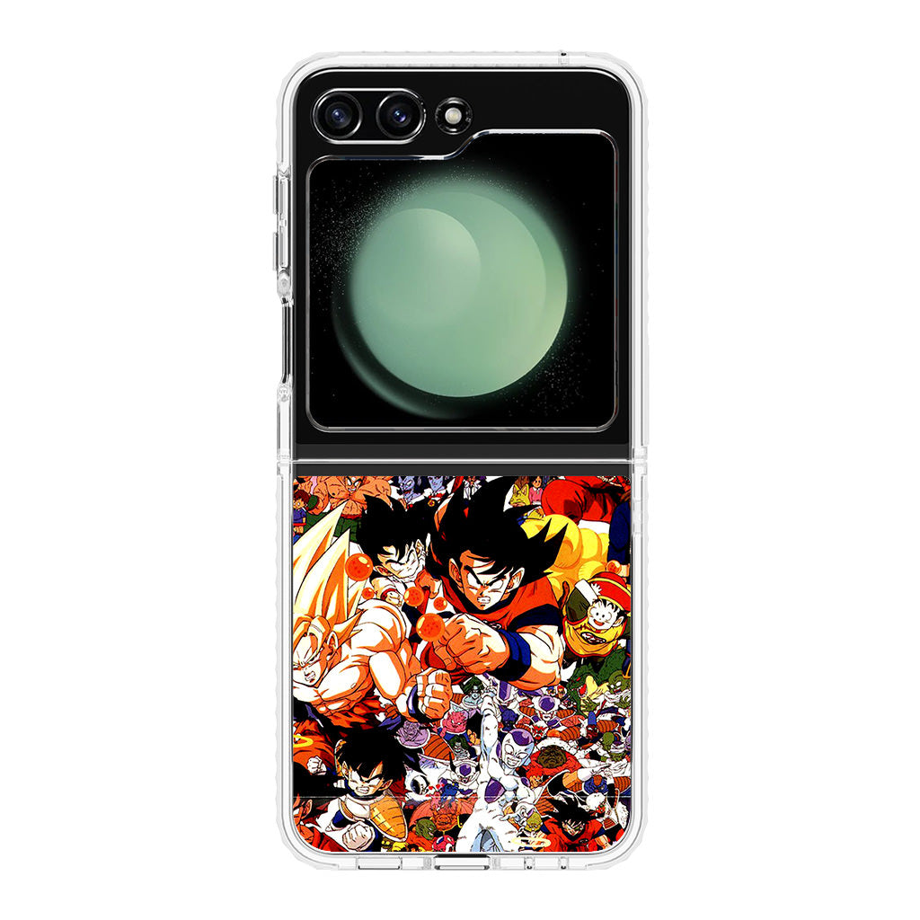 Dragon Ball All Characters Samsung Galaxy Z Flip 5 Case