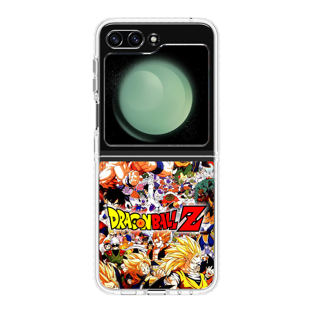 Dragon Ball Z All Characters Samsung Galaxy Z Flip 5 Case