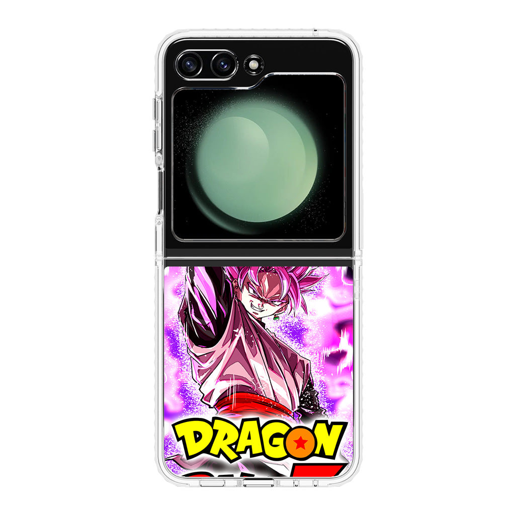 Dragon Ball Z Son Goku Black Rose Saiyan Samsung Galaxy Z Flip 5 Case