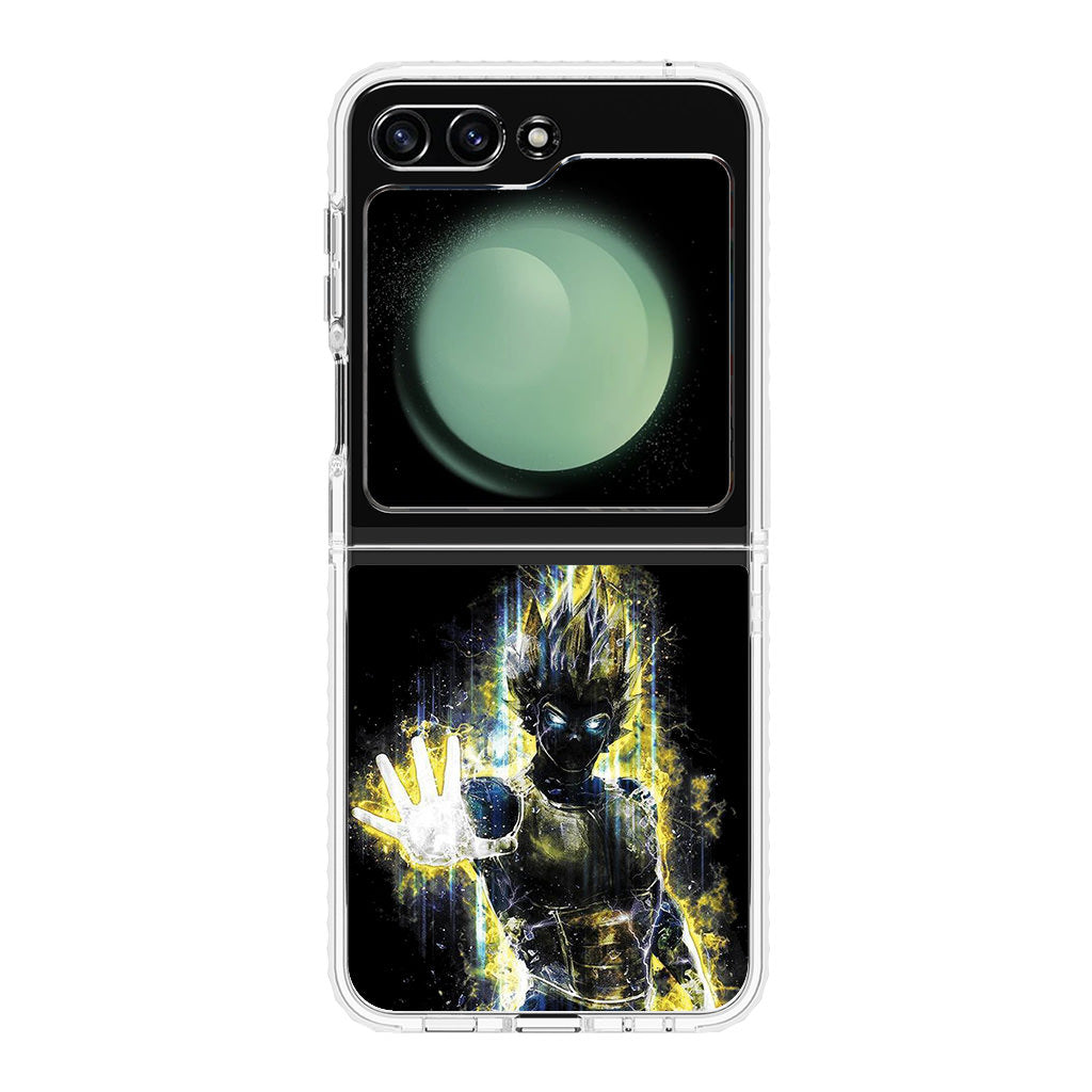 Dragon Ball Z Vegeta Bad Saiyan Prince Samsung Galaxy Z Flip 5 Case