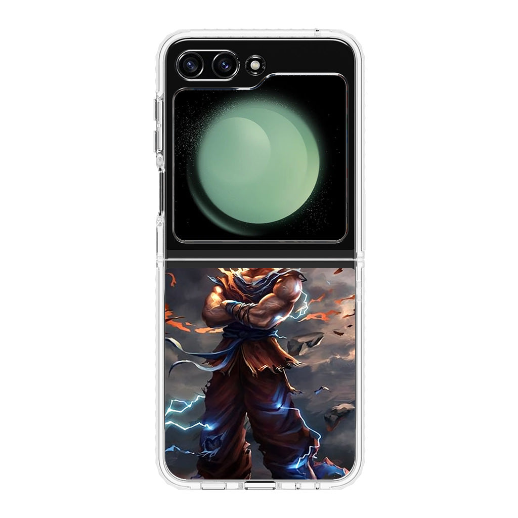 Evil Goku Samsung Galaxy Z Flip 5 Case