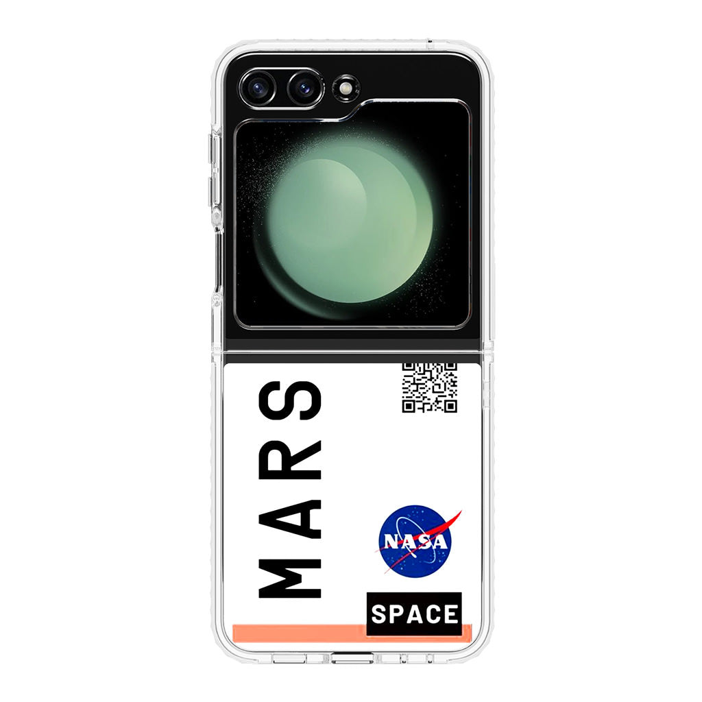 First Class Ticket To Mars Samsung Galaxy Z Flip 5 Case