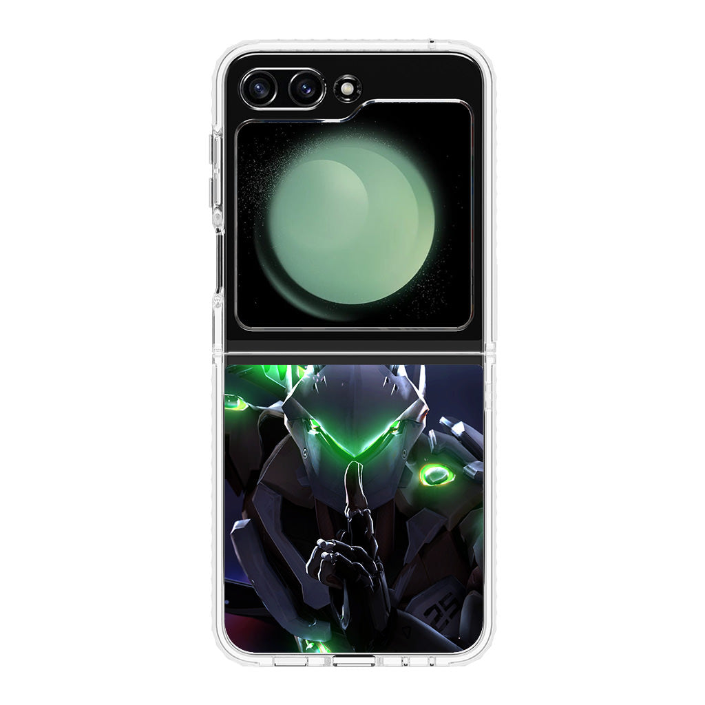 Genji The Robot Ninja Samsung Galaxy Z Flip 5 Case