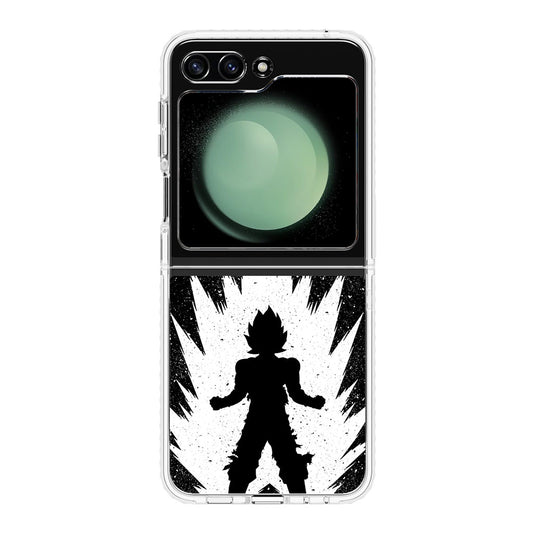 Goku Super Saiyan Black White Samsung Galaxy Z Flip 5 Case