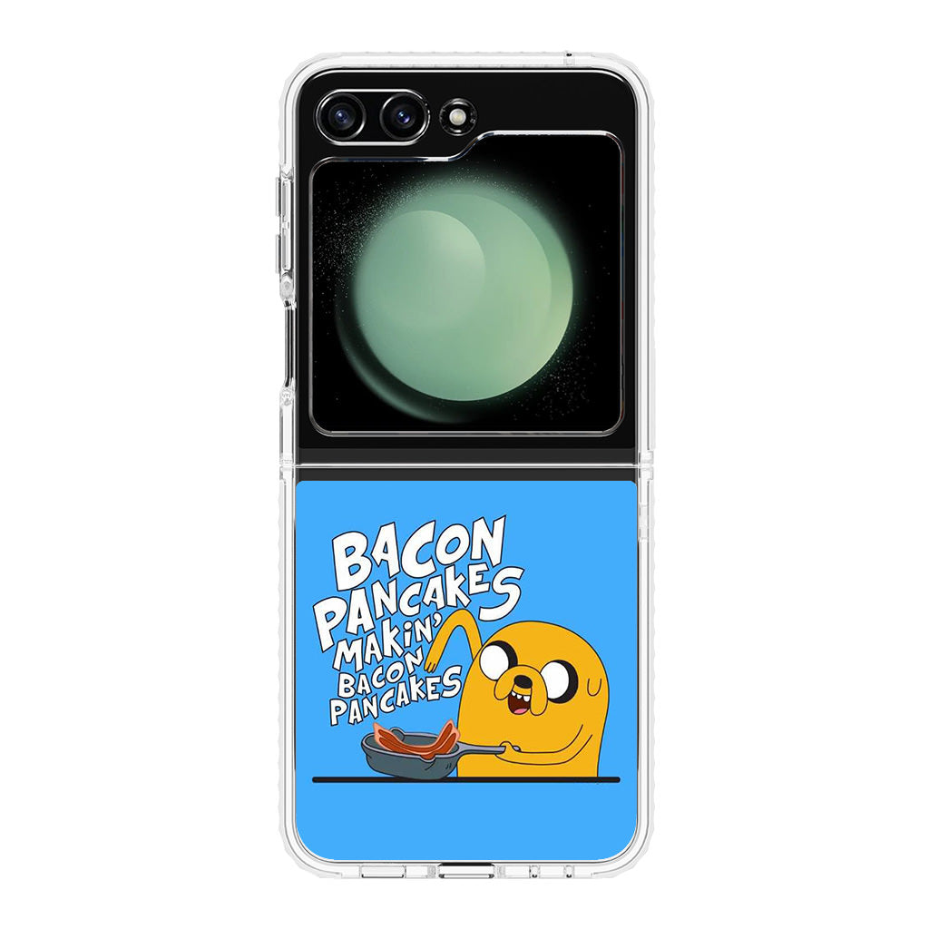 Jake Bacon Pancakes Samsung Galaxy Z Flip 5 Case