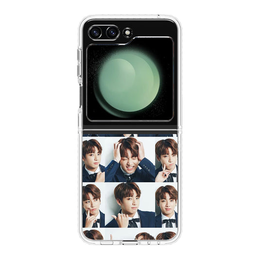 Jungkook Collage Samsung Galaxy Z Flip 5 Case