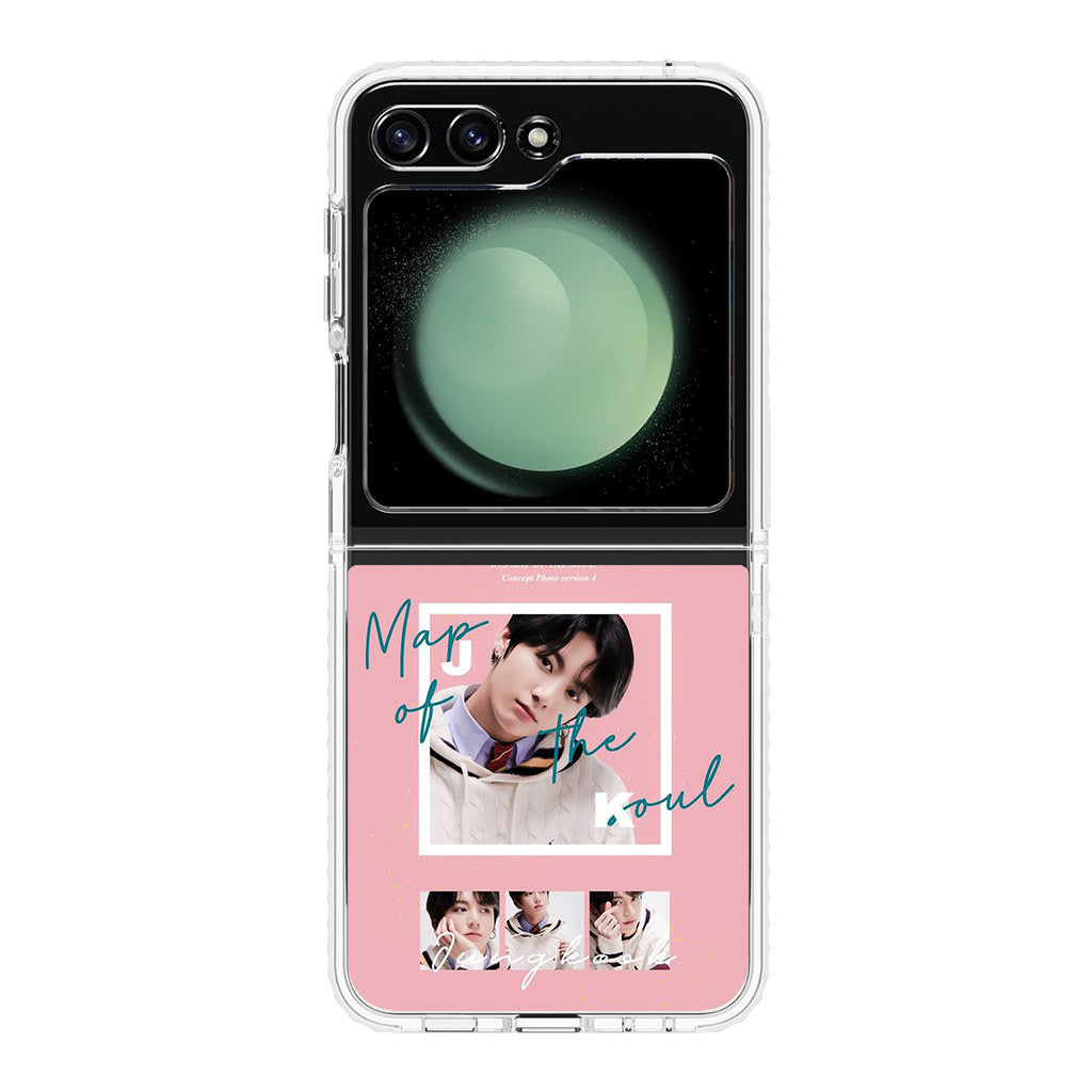 Jungkook Map Of The Soul BTS Samsung Galaxy Z Flip 5 Case