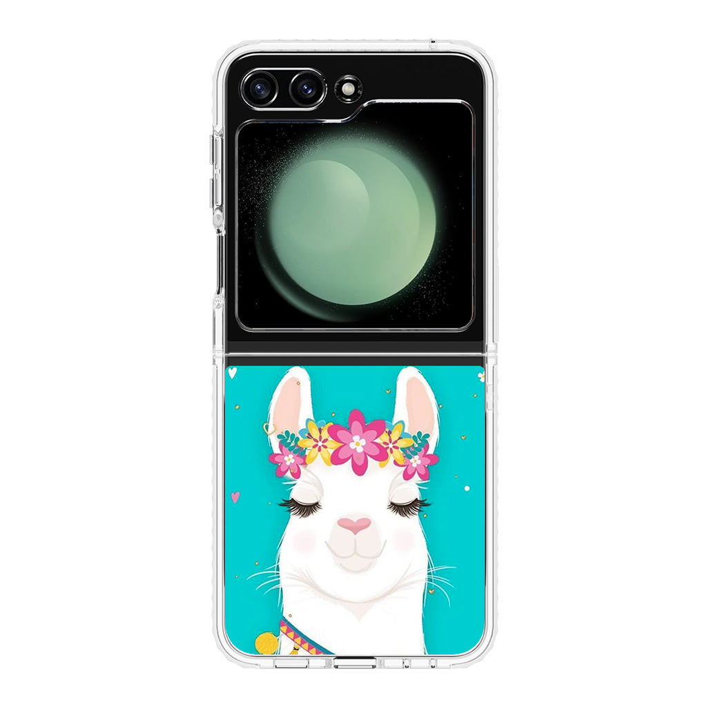 Llama Art Samsung Galaxy Z Flip 5 Case