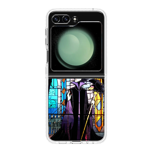 Maleficent Sleeping Beauty Glass Art Samsung Galaxy Z Flip 5 Case