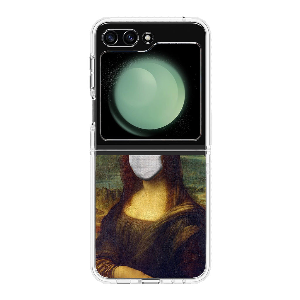 Monalisa In Pandemic Samsung Galaxy Z Flip 5 Case