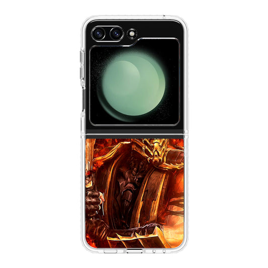 Mortal Kombat Scorpion Samsung Galaxy Z Flip 5 Case