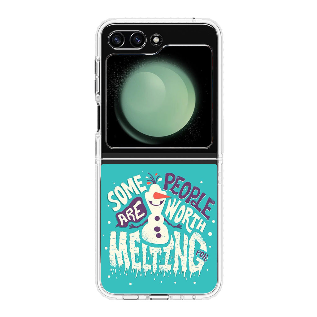 Olaf Frozen Is Melting Samsung Galaxy Z Flip 5 Case