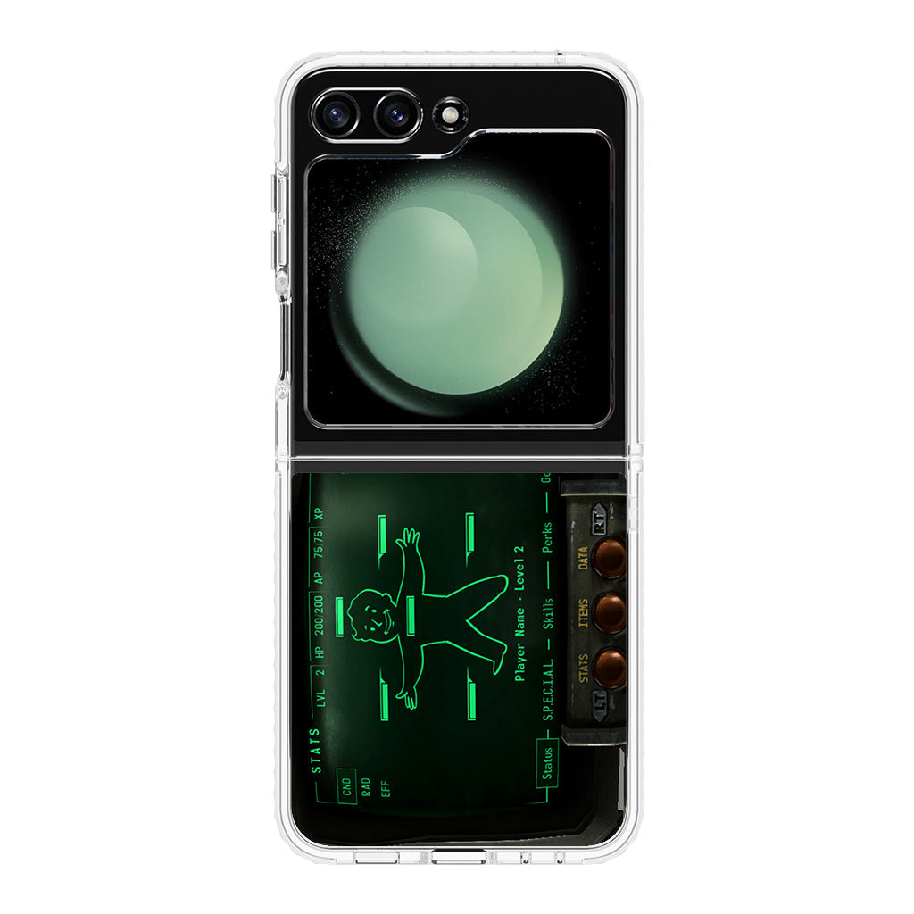 Pip-boy 3000 Samsung Galaxy Z Flip 5 Case