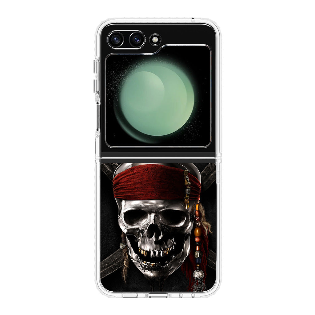 Pirates Of Carribean Skull Samsung Galaxy Z Flip 5 Case