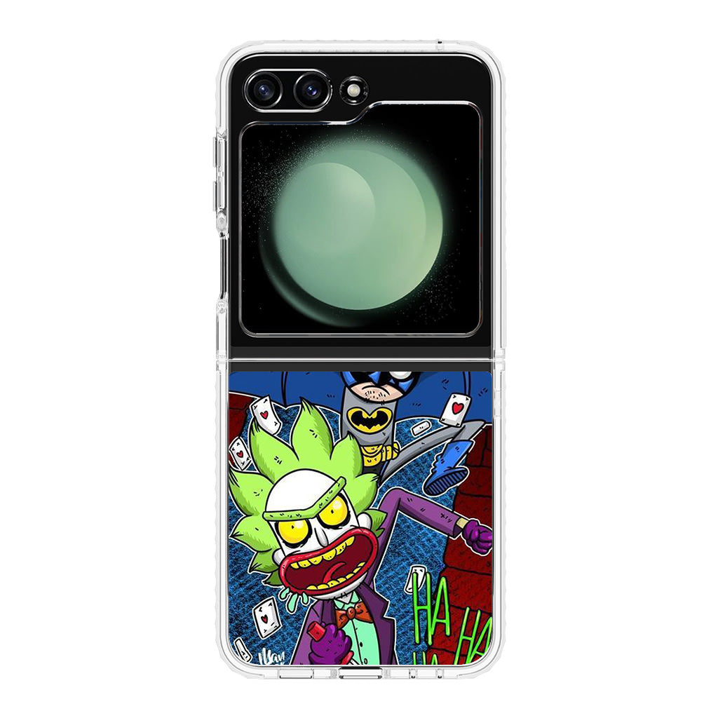 Rick And Morty Bat And Joker Clown Samsung Galaxy Z Flip 5 Case