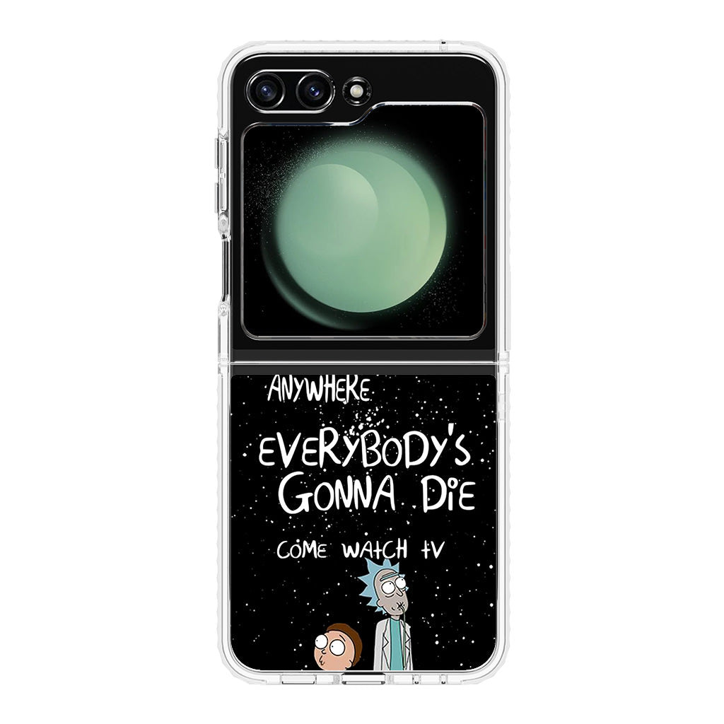 Rick And Morty Quotes Samsung Galaxy Z Flip 5 Case