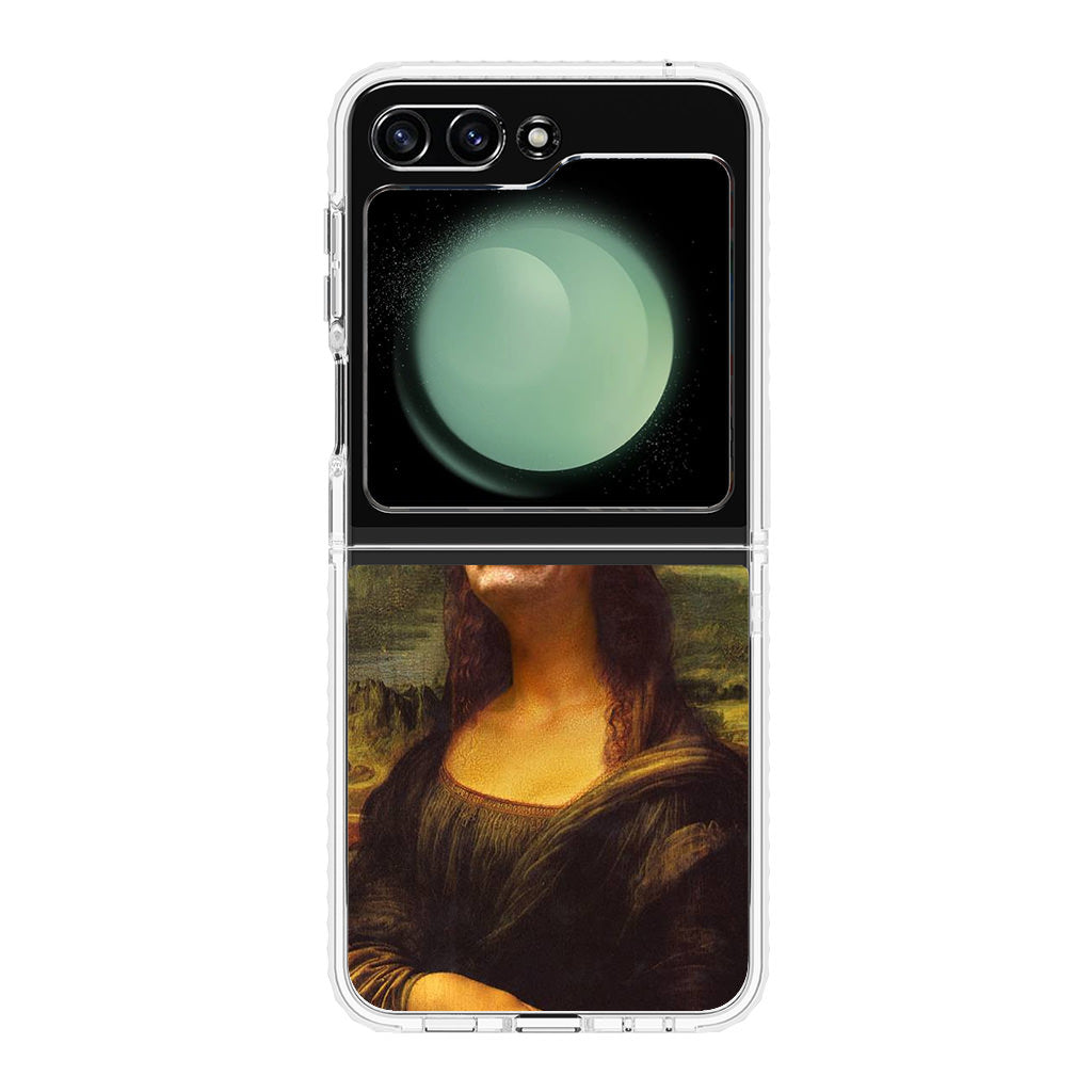 Rowan Atkinson Monalisa Funny Samsung Galaxy Z Flip 5 Case