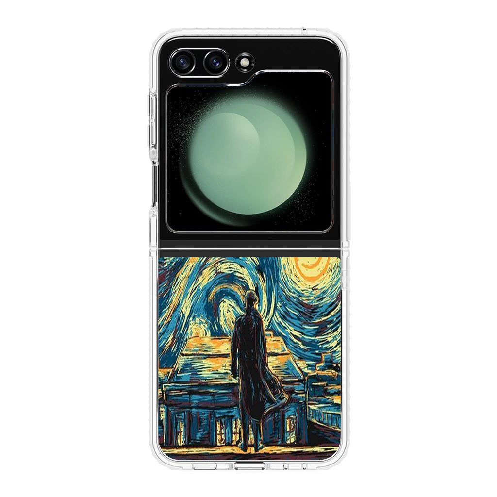 Sherlock Starry Night Samsung Galaxy Z Flip 5 Case