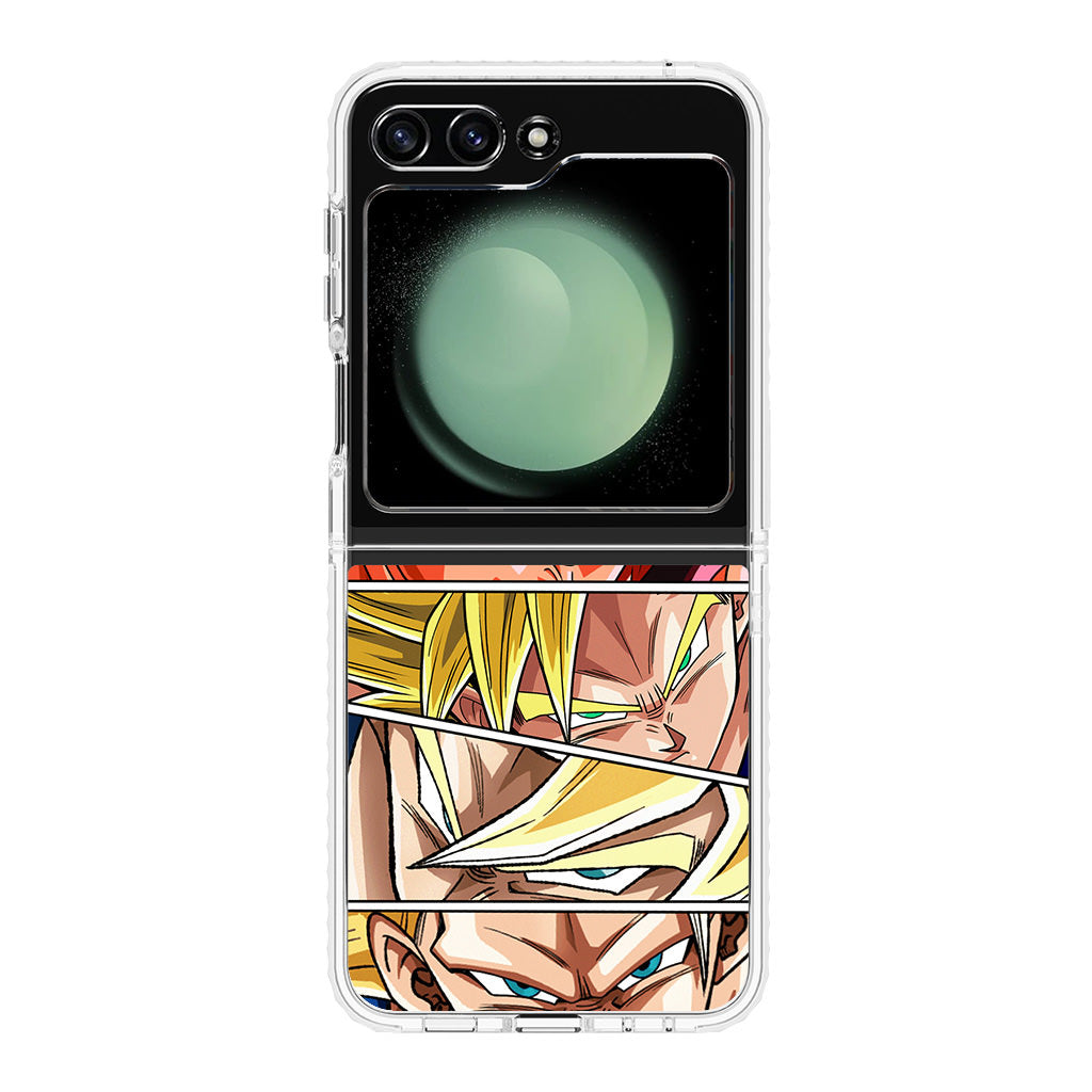 Son Goku Forms Samsung Galaxy Z Flip 5 Case