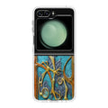 Steampunk Book Cover Samsung Galaxy Z Flip 5 Case