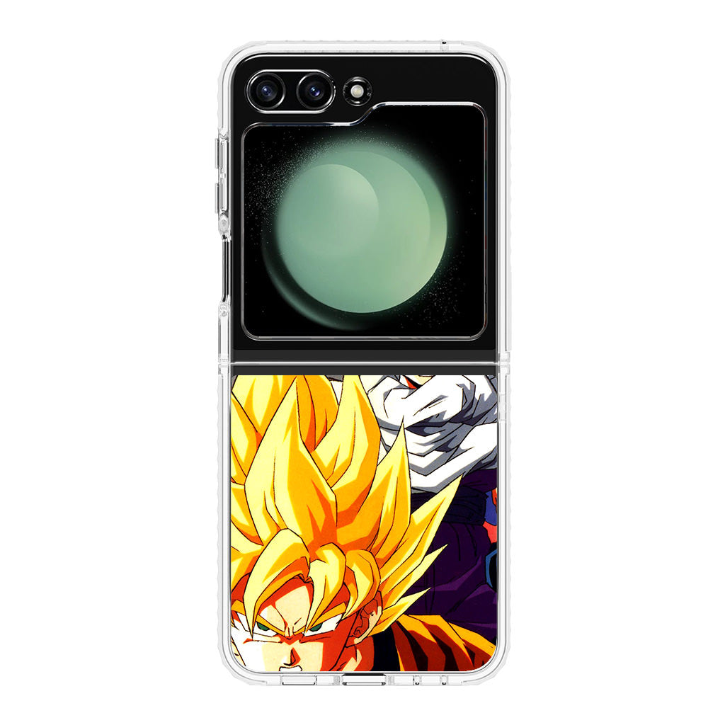 Super Saiyan Goku And Gohan Samsung Galaxy Z Flip 5 Case