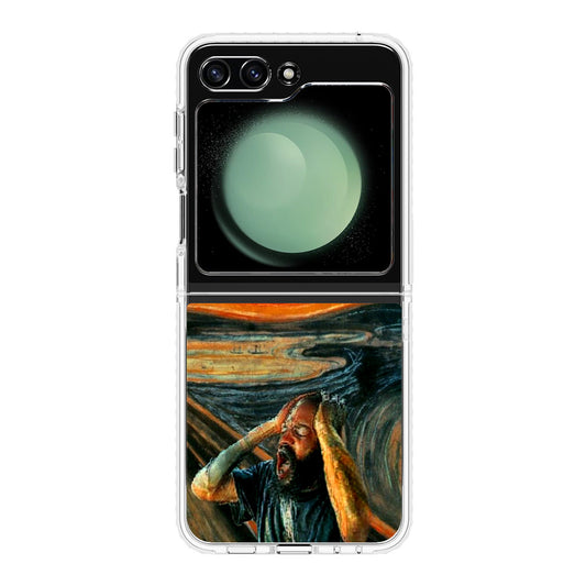 The Scream Death Grips Samsung Galaxy Z Flip 5 Case