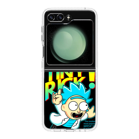 Tiny Rick Let Me Out Samsung Galaxy Z Flip 5 Case