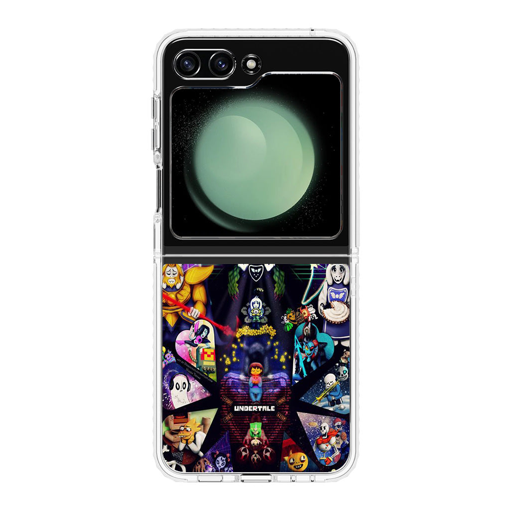 Undertale All Characters Samsung Galaxy Z Flip 5 Case