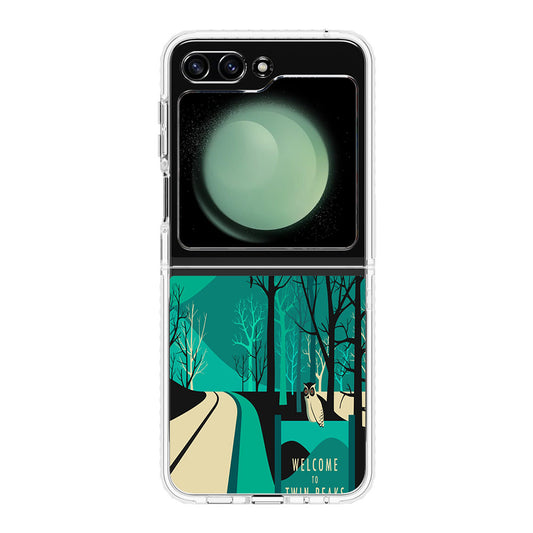 Welcome To Twin Peaks Samsung Galaxy Z Flip 5 Case