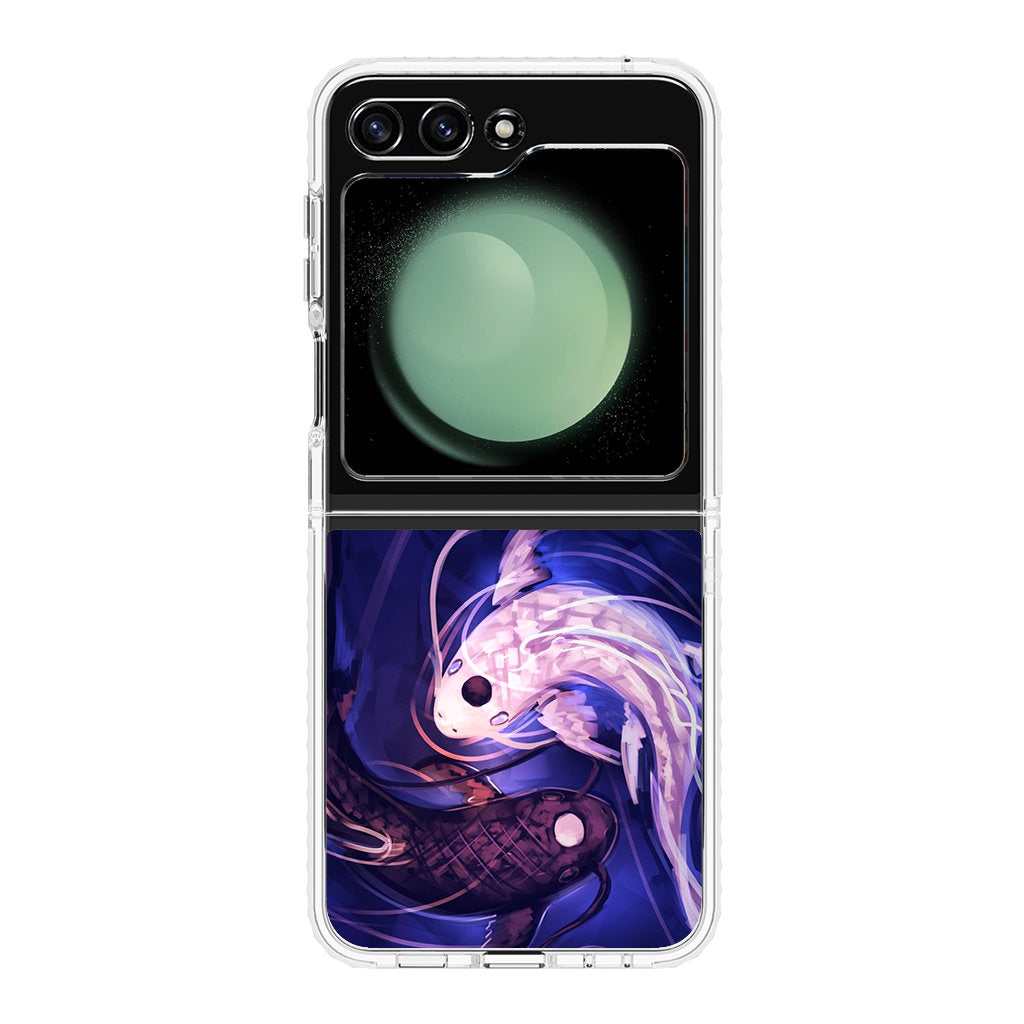 Yin And Yang Fish Avatar The Last Airbender Samsung Galaxy Z Flip 5 Case