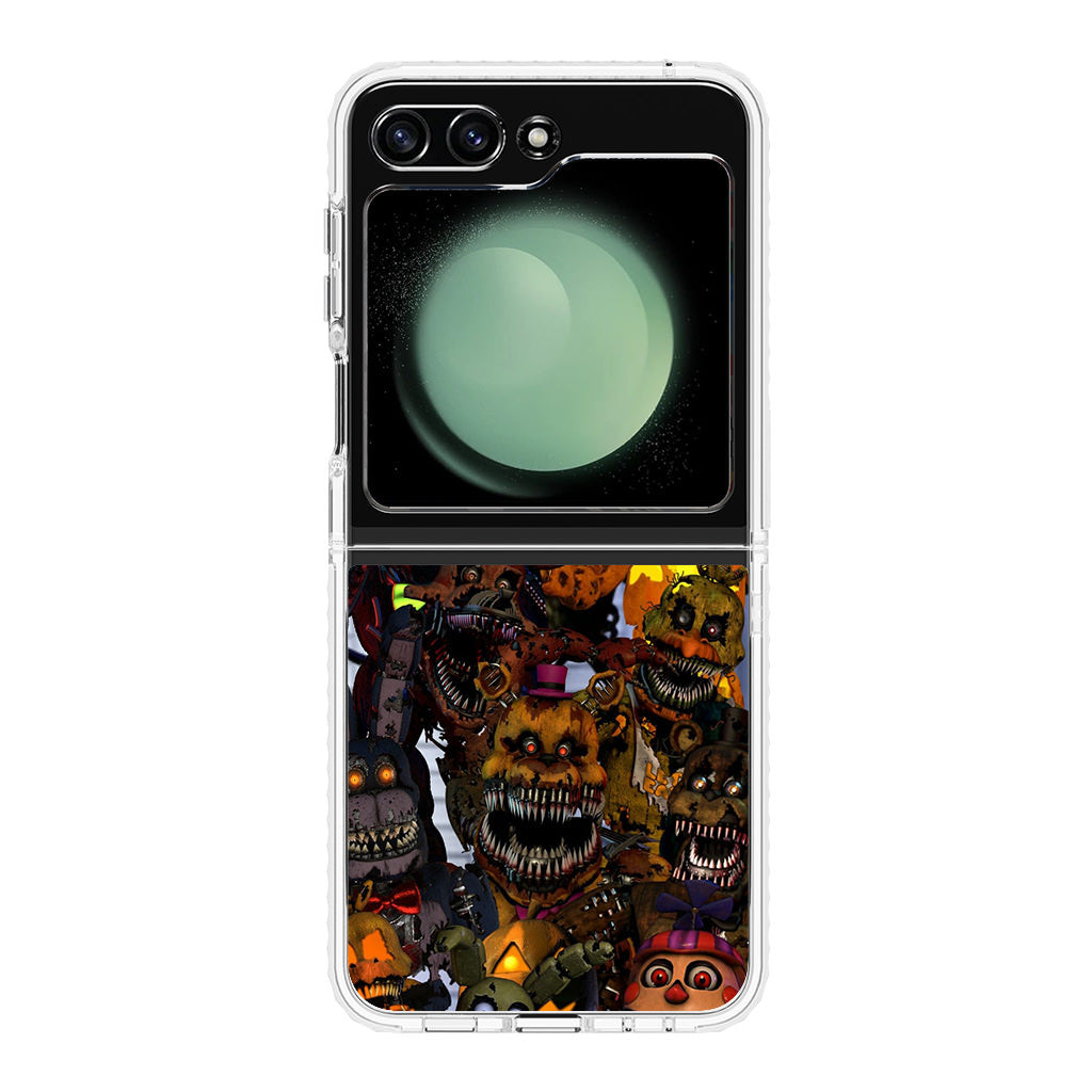 Five Nights at Freddy's Scary Characters Samsung Galaxy Z Flip 5 Case