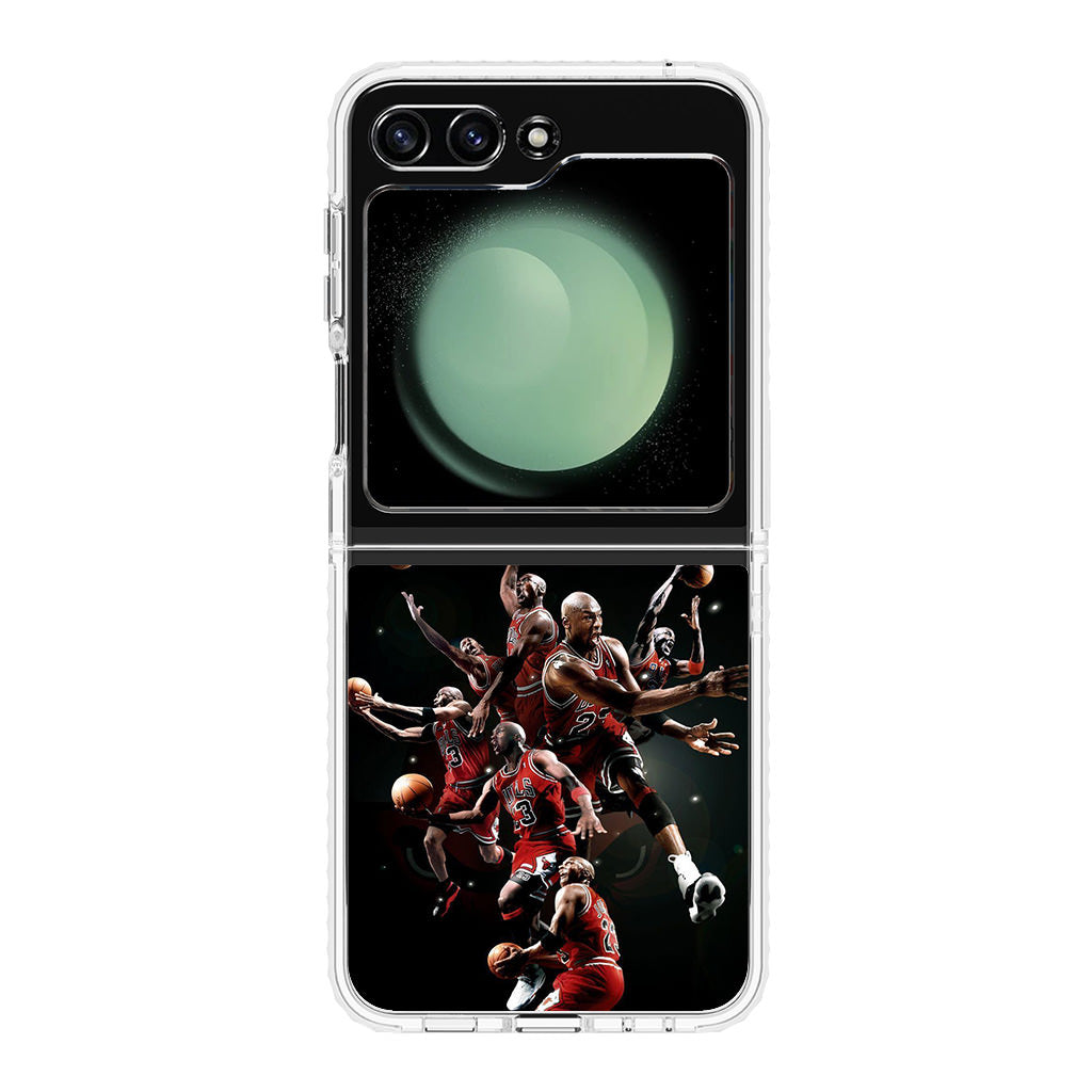 Michael Jordan Best Moment Samsung Galaxy Z Flip 5 Case