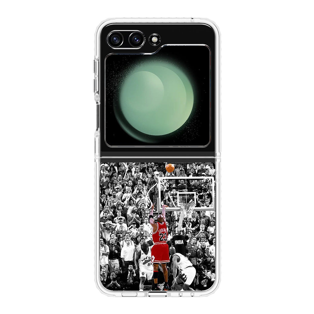 Michael Jordan Epic Shoot Samsung Galaxy Z Flip 5 Case