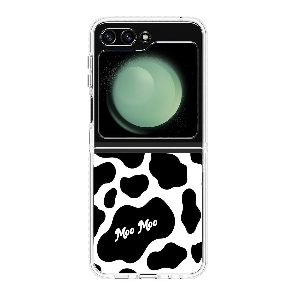 Moo Moo Pattern Samsung Galaxy Z Flip 5 Case