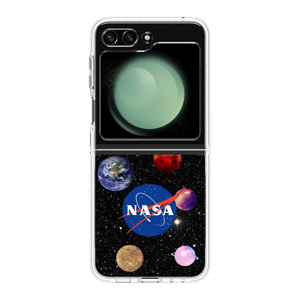 NASA Planets Samsung Galaxy Z Flip 5 Case