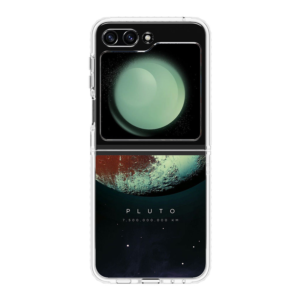 Planet Pluto Samsung Galaxy Z Flip 5 Case