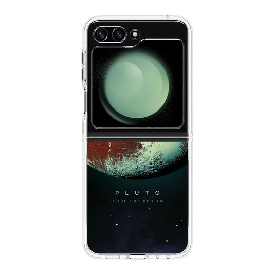 Planet Pluto Samsung Galaxy Z Flip 5 Case