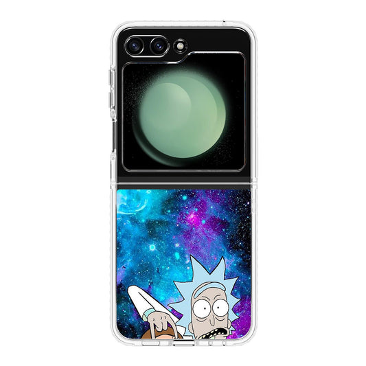 Rick And Morty Open Your Eyes Samsung Galaxy Z Flip 5 Case