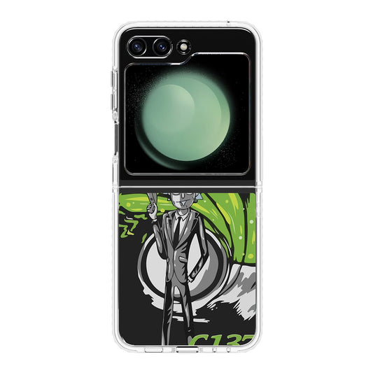 Rick Sanchez Agent C137 Samsung Galaxy Z Flip 5 Case