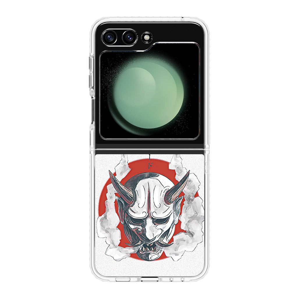 Japanese Oni Mask Samsung Galaxy Z Flip 5 Case