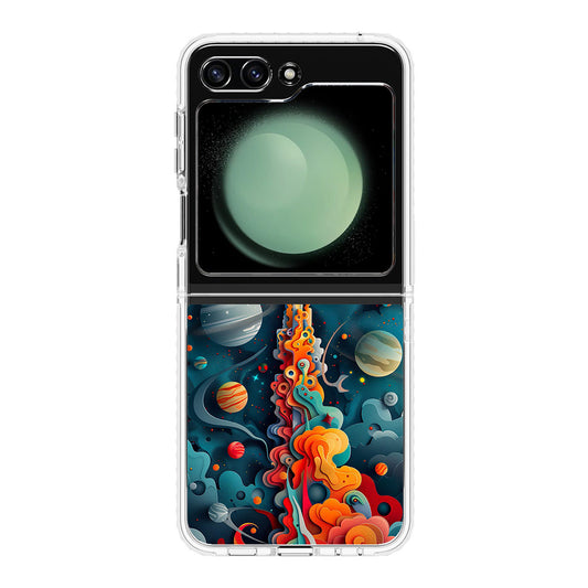 Cosmic Ignition Samsung Galaxy Z Flip 5 Case