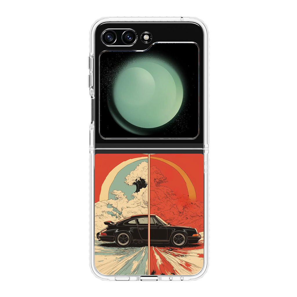 Duality Drive Moonlight and Magma Samsung Galaxy Z Flip 5 Case